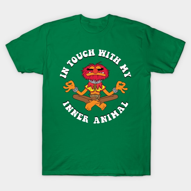 In Touch With My Inner Animal - Muppets Show T-Shirt by Rans Society